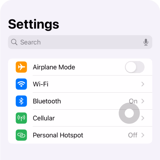 Go to Settings.